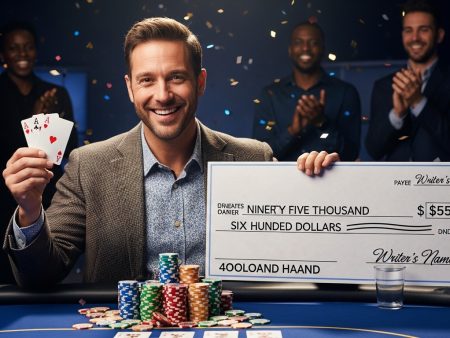 Writer wins $95,600 in poker after learning how to play the game