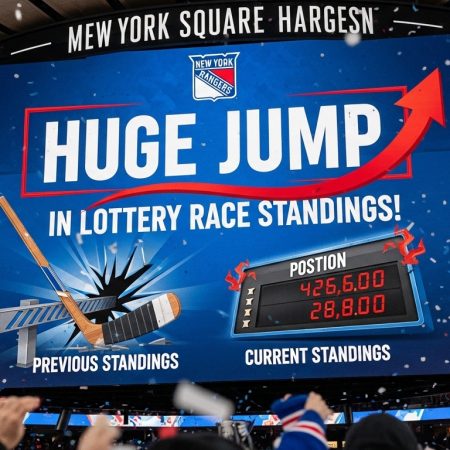 New York Rangers: A big improvement in their lottery race standings