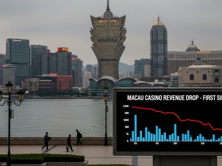 China slowdown spurs first Macau casino revenue drop since 2025
