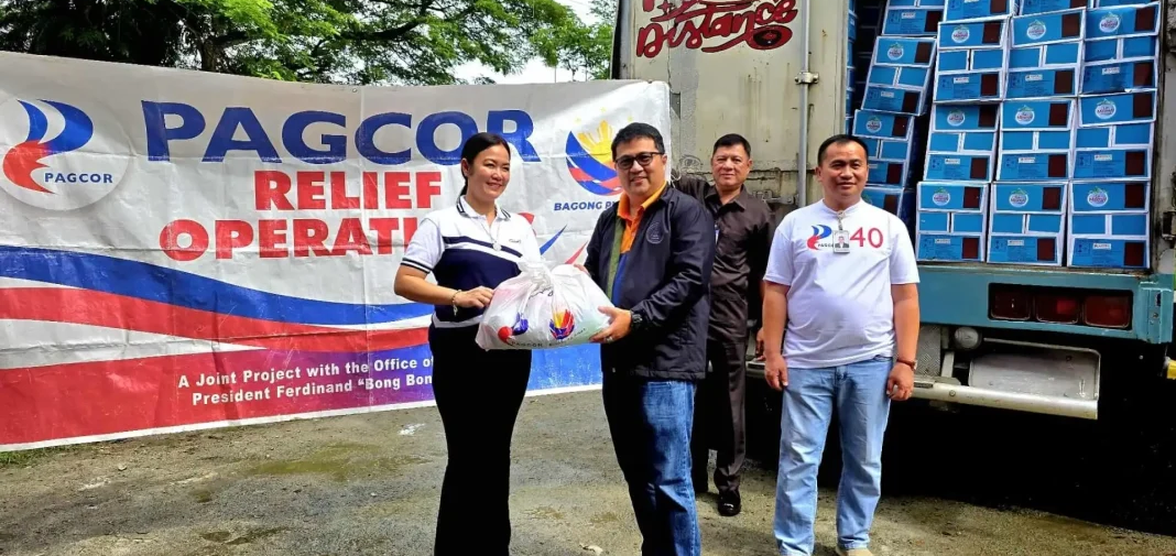PAGCOR delivers ₱32.85M relief support to typhoon‑hit communities🌈