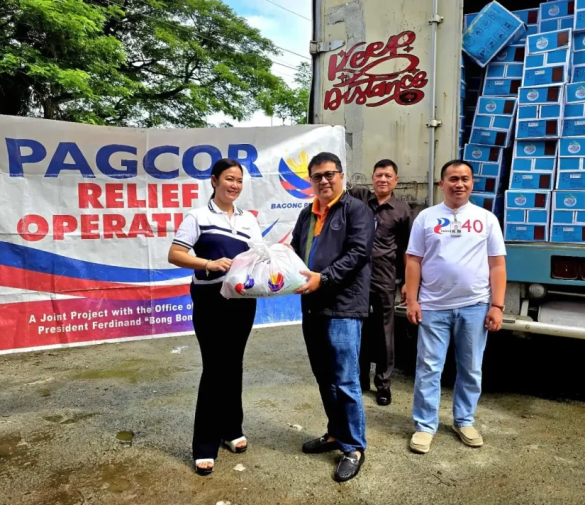 PAGCOR delivers ₱32.85M relief support to typhoon‑hit communities🌈
