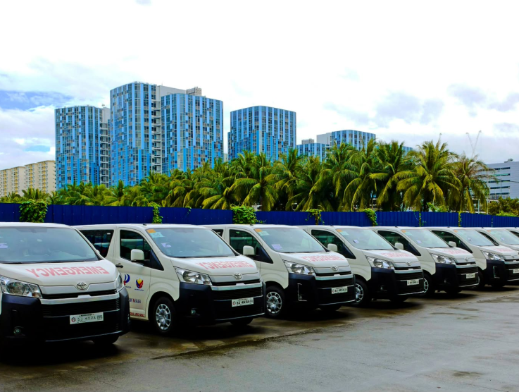 PAGCOR donates more patient transport vehicles🌈